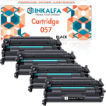 057 Black Toner Cartridge 4 Pack Compatible Replacement for Canon 057 057H Toner Cartridge Color ImageCLASS MF445dw MF448dw MF449dw LBP226dw LBP227dw MF445 LBP220 Series Printer