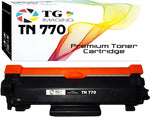 TG Imaging (Single Pack) Compatible TN760 TN-770 TN770 Toner Cartridge (1xBlack) Replacement for HL-L2370DW HL-L2370DWXL MFC-L2750DW MFC-L2750DWXL Printers