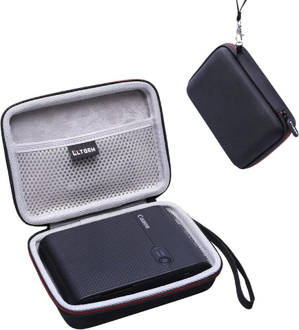 L LTGEM EVA Hard Storage Case for Canon SELPHY QX10 Portable Square Photo Printer - Travel Protective Carrying Bag