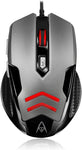 Adesso iMouse X1, the Multi-Color 6-Button Gaming Mouse (Red)