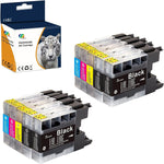 Tyjtyrjty Compatible Ink Cartridge Replacement for Brother LC75 LC71 LC 79 XL Work with MFC-J6510DW MFC-J6710DW MFC-J6910DW MFC-J280W MFC-J425W Printer (4 Black, 2 Cyan, 2 Magenta, 2 Yellow) 10 Pack