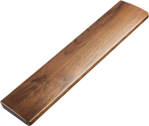 Faluber Wooden Wrist Rest -Compact -Walnut Wood -Mechanical Gaming Keyboard Ergonomic Palm Rest -11.8 Inches/20mm Thick (Small, Walnut Wood)