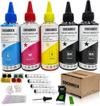 COCADEEX 500ml Ink Refill Kit Compatible with Ink Cartridges PG-275 CL-276 PG-245 CL-246 PG-245XL CL-246XL 275XL 276XL 245XL 246XL PG-210 CL-211 PG-243 CL-244