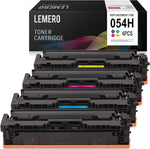 LEMERO 054H 054 Compatible Toner Cartridge Replacement for Canon 054H 054 CRG-054 High Yield to use with Color ImageCLASS MF642Cdw MF644Cdw MF640C MF641Cw LBP622Cdw LBP620 (Black/Cyan/Magenta/Yellow)