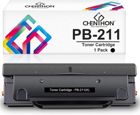 CHENPHON Compatible PB-211 Toner Cartridge Replacement for Pantum PB-211 PB-211EV Toner for Pantum P2502W M6552NW M6550 M6550NW M6600 M6600NW M6602NW M6500NW P2500W P2207 (Black 1-Pack)