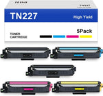 TEINO Compatible Toner Cartridge Replacement for Brother TN227 TN-227 TN223 use with Brother Brother MFC-L3770CDW, MFC-L3710CW, MFC-L3750CDW, HL-L3270CDW, HL-L3290CDW, HL-L3230CDW TN227 (5-Pack)