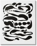 Stupell Industries Contemporary Black Ink Shapes Minimal Abstract Design, Design by Amy Brinkman