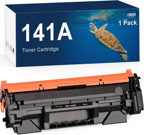 141A NO CHIP LemeroUexpect Compatible Toner Cartridge Replacement for HP 141A Black Toner Cartridge W1410A for M110w M110we MFP M139we M140w M140we Printer (Black,1-Pack)