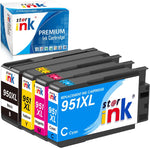 starink Compatible 950XL 951XL Combo Ink Cartridges Replacement for HP 950 951 fit for OfficeJet Pro 8600 (Plus) 8610 8620 8625 8630 8615 8100 8640 8660 Printer(Black Cyan Magenta Yellow) 4-Pack