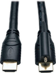 Tripp Lite High Speed HDMI Cable with Ethernet and Locking Connector, Ultra HD 4K x 2K, 24AWG (M/M), 6-ft. (P569-006-LOCK) , Black