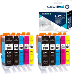 LCL Compatible Ink Cartridge Replacement for Canon PGI-280 PGI-280XL PGI-280XXL CLI-281 CLI-281XL CLI-281XXL PIXMA TR7500 TR7520 TR8500 TR8520 TR8620 (10-Pack 2PGBK 2Black 2Cyan 2Magenta 2Yellow)