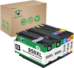 Supricolor Compatible 950xl 951xl Ink Cartridges, 5-Pack 950 951 Ink Replacement for Officejet 8630 8625 8615 8600 8620 8610 8640 8660 251dw 271dw Printers (2Black,1Cyan,1Yellow,1Magenta)