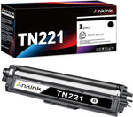 ANKINK TN221 TN225 Black Compatible Toner Cartridge Replacement for Brother TN-221 225 to Use with HL-3140CW HL-3150CW HL-3170CDW HL-3180CDW MFC-9130CW MFC-9330CDW MFC-9340CDW(Black, 1 Pack)