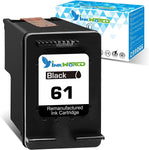 1-Black 61 Ink Replacement for HP 61 Black Ink Cartridge Use for Envy 4500 4501 4502 4504 5530 OfficeJet 4630 DeskJet 2512 1512 2541 2542 2540 2544 3000 3052a 1056 1055 2548 Printer