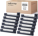 ERC09 MYCARTRIDGE Compatible Ribbon Cartridge Replacement for ERC-09B ERC-09 ERC09 ERC09B use with M-160 163 164 180 181 182 183 190 191 192 Printer (12-Pack)