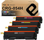 054H TESEN Compatible Toner Cartridge Replacement for Canon 054H CRG-054H (3028C001) to use with Color ImageCLASS MF644Cdw MF642Cdw MF641Cw MF644 LBP622Cdw Printer (Black Cyan Magenta Yellow, 4-Packs)