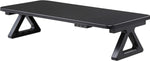 Lorell Tripod Base USB Monitor Stand, 6.3" x 24.8" x 11.8", Black