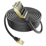 Ercielook Cat6 Ethernet Cable 150ft High Speed, Support POE Cat 6 Cat5e Cat 5 Network Cable, Waterproof Direct Burial Outdoor LAN Cable