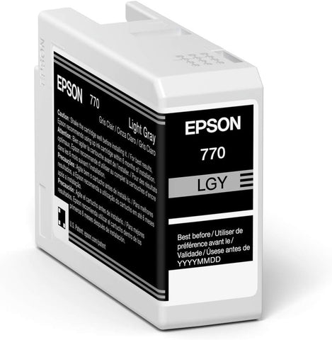 Epson Ultrachrome PRO10 - -Ink - Light Gray (T770920), Standard