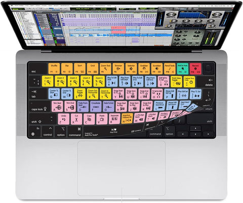 KB Covers Avid Pro Tools Keyboard Cover Compatible with MacBook Pro 14” & 16” (2021+) & MacBook Air w/ M2 Chip (2022+)