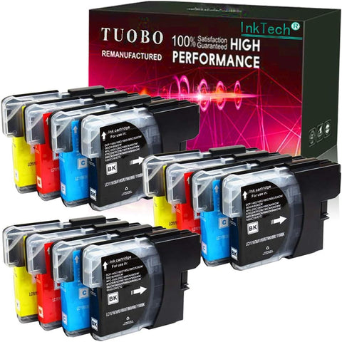 Tuobo Compatible Ink Cartridge Replacement for Brother lc61 Ink cartridges LC61 LC-61 LC65 XL to use with MFC-J615W MFC-5895CW MFC-290C MFC-5490CN MFC-790CW MFC-J630W Printer (3 Sets)