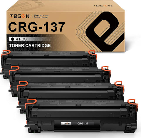 CRG137 TESEN Compatible Toner Cartridge Replacement for Canon CRG137 (9435B001) for Canon imageCLASS MF212w MF216N MF227DW MF229DW MF232w MF236N MF244dw LBP151dw D570 MF210 MF220 MF230 MF240 4PK