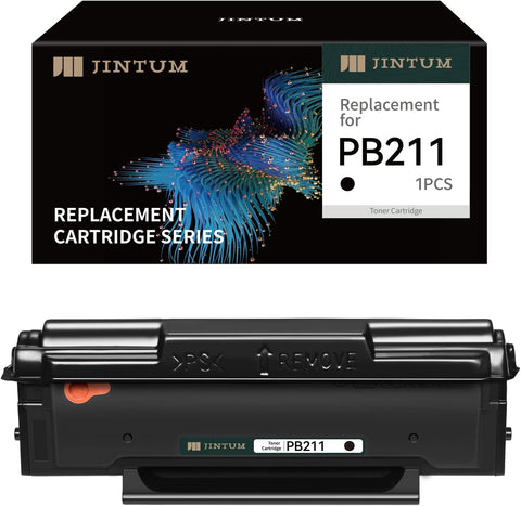 JINTUM PB-211 Toner Cartridge Replacement for Pantum PB-211 PB-211EV Toner Cartridge Compatible with Pantum P2502W M6552NW M6600NW P2500W M6602NW M6550NW Printer Toner(1 Pack,1600 Pages)