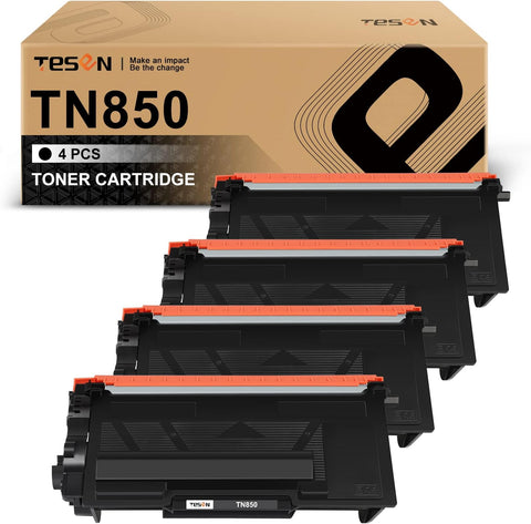 TESEN TN850 TN820 HL-L6200 Compatible Toner Cartridge Replacement for Brother TN850 TN820 for use with Brother HLL6200DW HLL6200DWT HLL6250DW MFCL5800DW DCPL5650DN DCPL5600DN Printer 4 PK HIGH Yield