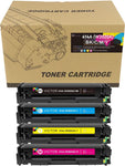 Victor 414A Toner Cartridges Replacement for HP 414A 414x w2020a Toner use on HP Color Pro MFP M479fdw M454dw M479fdn M454dn M454 M479 Toner Cartridge (4 Colors Pack)