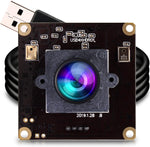 4K USB Camera Module with Microphone Wide Angle Audio Video Webcam Board for Computer Mini UVC USB2.0 PC Camera with 100degree No Distortion Lens Industrial USB with Camera IMX317 Lightburn Camera