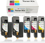 E525w Toner Cartridges Compatible Replacement for Dell E525W Toner Cartridges Dell E525W 525W E525 Printer Toner for 593-BBJX,593-BBJU,593-BBJV,593-BBJW-5 Pack:2X Black,1x Cyan,1 xMagenta,1xYellow