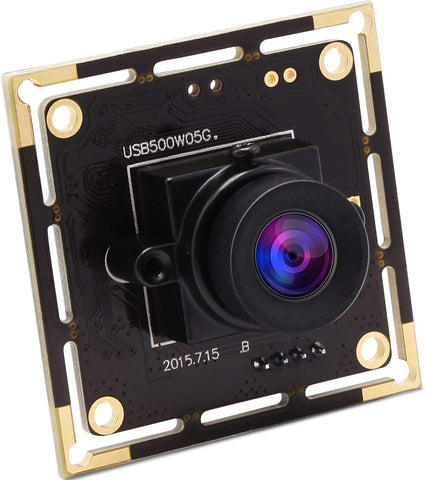 SVPRO USB Camera Module 5MP Aptina MI5100 USB Camera with 100 Degree Distorition Free Camera 2592x1944 HD Camera Board with Mini Case,High Color Reproduction Camera