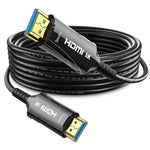 8K Fiber Optic HDMI Cable 75FT - US ?-? Laser/DE Silicon-Line Driver Chip,48Gbps HDMI 2.1,Ultra High Speed HDMI Cord,CL2,8K 60Hz,4K120Hz,HDCP 2.2&2.3, HDR10 - Compatible with HDTV,Monitor,Projector