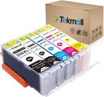 Tekmall Compatible C A K E Ink Cartridges PGI-250XL CLI-251XL 250 Ink 251 Ink Use for Pixma MX922 MG5520 MG6620 MG5420 MG5620 MG6320 MG6420 MG7120 MG7520 MX722 iP7220 iP8720 iX6820