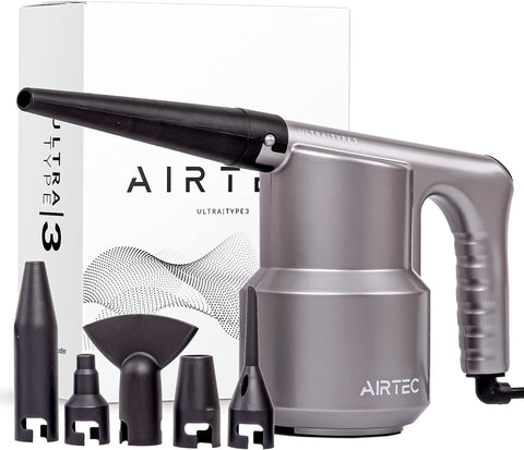 IT Dusters AirTec Ultra Electric Air Duster Blower for PC, Laptop, Console, Electronics and Home Cleaning, Environmental Alternative to Spray air can Duster Keyboard Cleaner (Type 3)