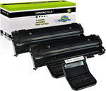 GREENCYCLE 2 Pack ML2010 ML-2010 Black Toner Cartridge Replacement Compatible for Samsung ML-1610 ML-1610R ML-1615 ML-2010 ML-2010D3 ML-2571N Printer