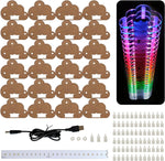iCubeSmart LED Audio Light DIY Electronic Kits (PP24LED-CLOUD)
