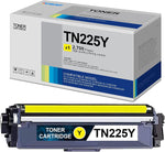 LVE 1-Pack High Yield Yellow TN225Y Toner Cartridge Compatible Replacement for TN225 Toner for HL-3150CDN HL-3170CDW HL-3180CDW MFC-9340CDW DCP-9015CDW DCP-9020CDN Printer