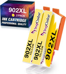 YingColor Compatible Ink 902XL Replacement for HP 902XL 902 XL Ink Cartridges to use with Officejet 6978 6968 6958 6962 6970 6954 6960 6950 6979 Printer (2 Yellow)