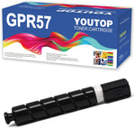 YOUTOP 1PK Remanfactured GPR-57 GPR57 Black Toner Cartridge Replacement for Canon imageRunner Advance 4525i 4535i 4545i 4551i (0473C003)