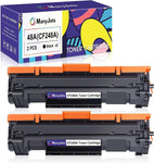 ManyJets 48A CF248A Compatible Toner Cartridge Replacement for HP 48A CF248A Work with HP M15w M29w M28w M15a M31w M16a M16w M28a M29a M30w Printer (Black,2-Pack)