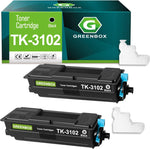 GREENBOX Compatible TK3102 High-Yield Toner Cartridge Replacement for Kyocera TK3102 TK-3102 1T02MS0US0 for ECOSYS M3040idn M3540idn FS-2100DN FS-2100D Printer (12,500 Pages, Black, 2-Pack)