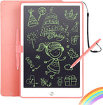 LCD Writing Tablet 11.5-Inch Doodle Board, Electronic Drawing Tablet Drawing Writing Pad for Kids, Educational and Learning Kids Toys Gifts for 3 4 5 6 7 Year Old Boys and Girls (Pink)