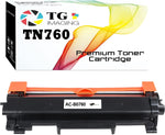 TG Imaging Compatible TN-760 TN-730 TN760 TN730 Toner Cartridge High Yield Work for DCP-L2550DW HL-L2350DW HL-L2370DW HL-L2370DWXL HL-L2390DW HL-L2395DW MFC-L2750DWXL T HL-L2350DW Printer