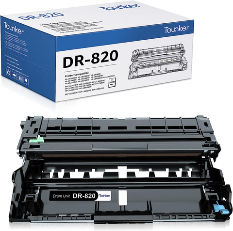 DR820 DR 820 Drum Unit Compatible for Brother DR820 DR-820 DR 820 for HL-L6200DW MFC-L5850DW MFC-L5900DW MFC-L6700DW MFC-L5800DW MFC-L5700DW HL-L5200DW HL-L5100DN Printer (Black)