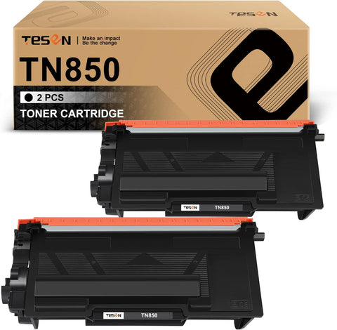 TESEN TN850 TN820 HL-L6200 Compatible Toner Cartridge Replacement for Brother TN850 TN820 for use with Brother HLL6200DW HLL6200DWT HLL6250DW MFCL5800DW DCPL5650DN DCPL5600DN Printer 2 PK HIGH Yield