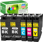 Limeink Compatible Ink Cartridges Replacement LC3037 XXL LC3037 XL LC3039 for Brother Printer MFC-J5845DW MFC J6545DW LC3037 BK/C/M/Y Ink Cartridges for Brother 5 Pack