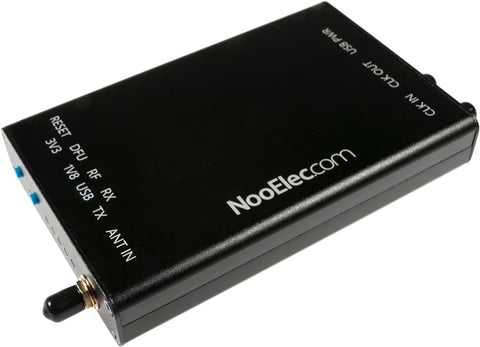 NooElec Extruded Aluminum Enclosure Kit for HackRF One by Great Scott Gadgets (Black)