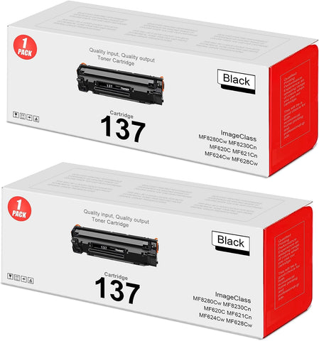 Cartridge 137 9435B001 CRG137 Toner Cartridge High Yield?Replacement for Canon imageCLASS MF212w MF216n MF217w MF227dw MF229dw MF232w MF236n MF247dw Printer Ink ,2-Pack