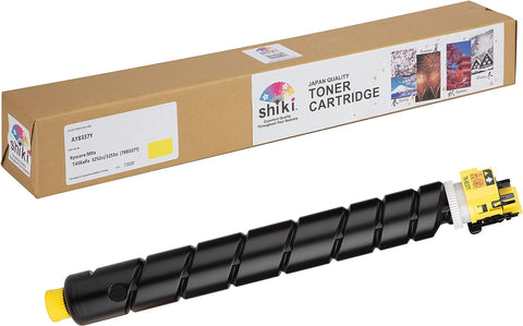 SHIKI Compatible Toner Cartridge for Kyocera TASKalfa 352ci/353ci Copystar CS3252ci/CS3253ci Yellow (TK8337Y) 15,000 Pages